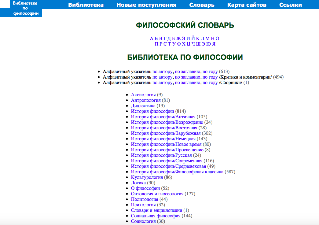 Philosophy on the Early Russian Internet: 1994–2008